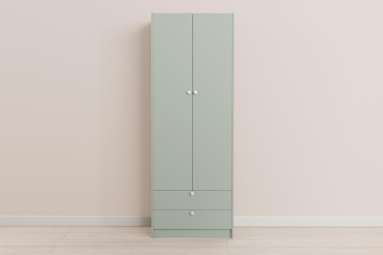 Bespoke Double Wardrobe with 2 Drawers