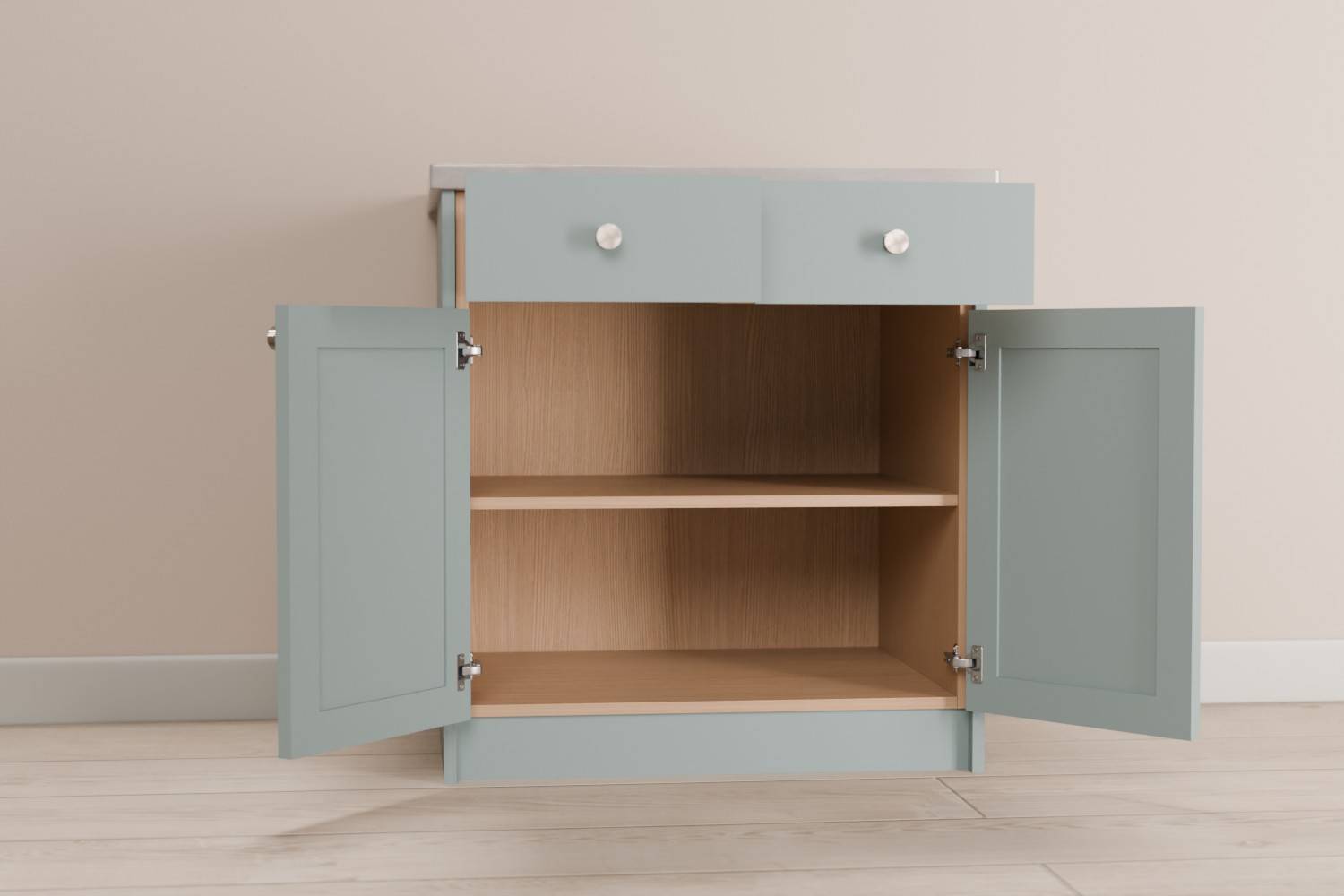 Double Cabinet With Drawers
