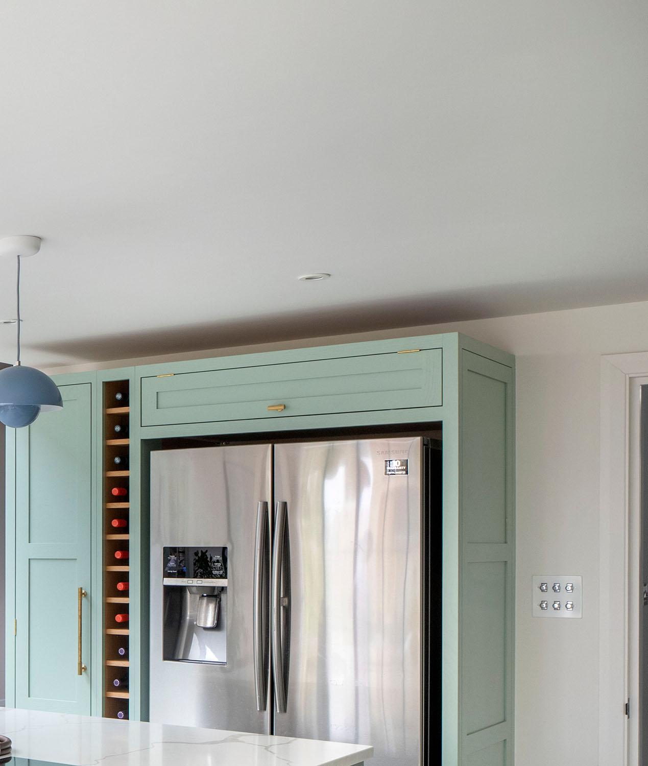 Top Hinged Fridge Top Cabinet