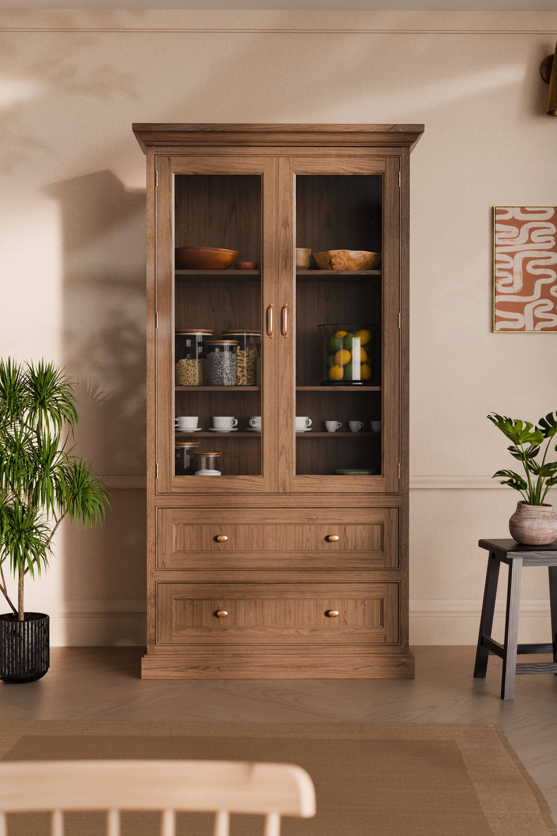 Anmer Double Shallow Display Larder