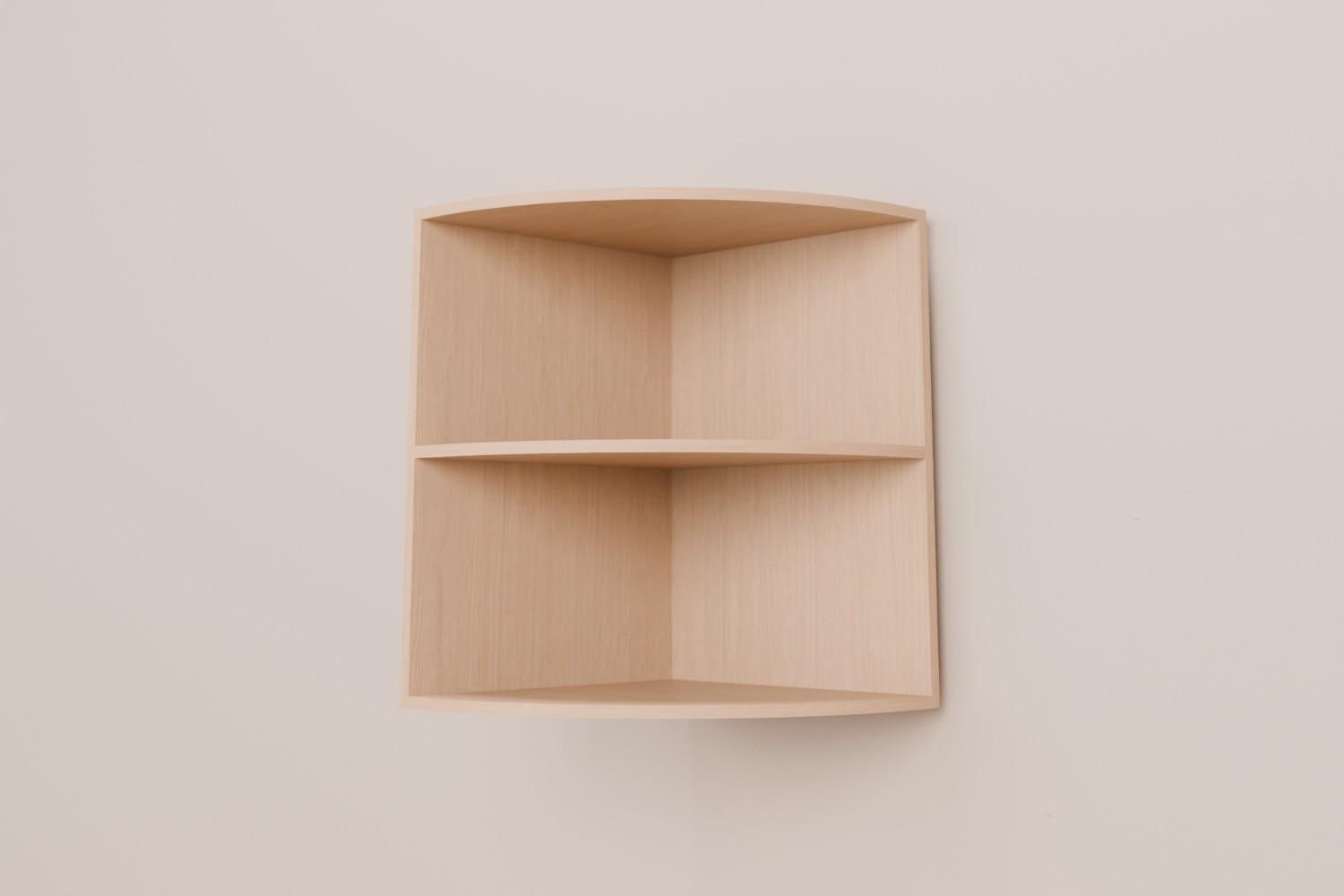 Open Curved Wall Cabinet