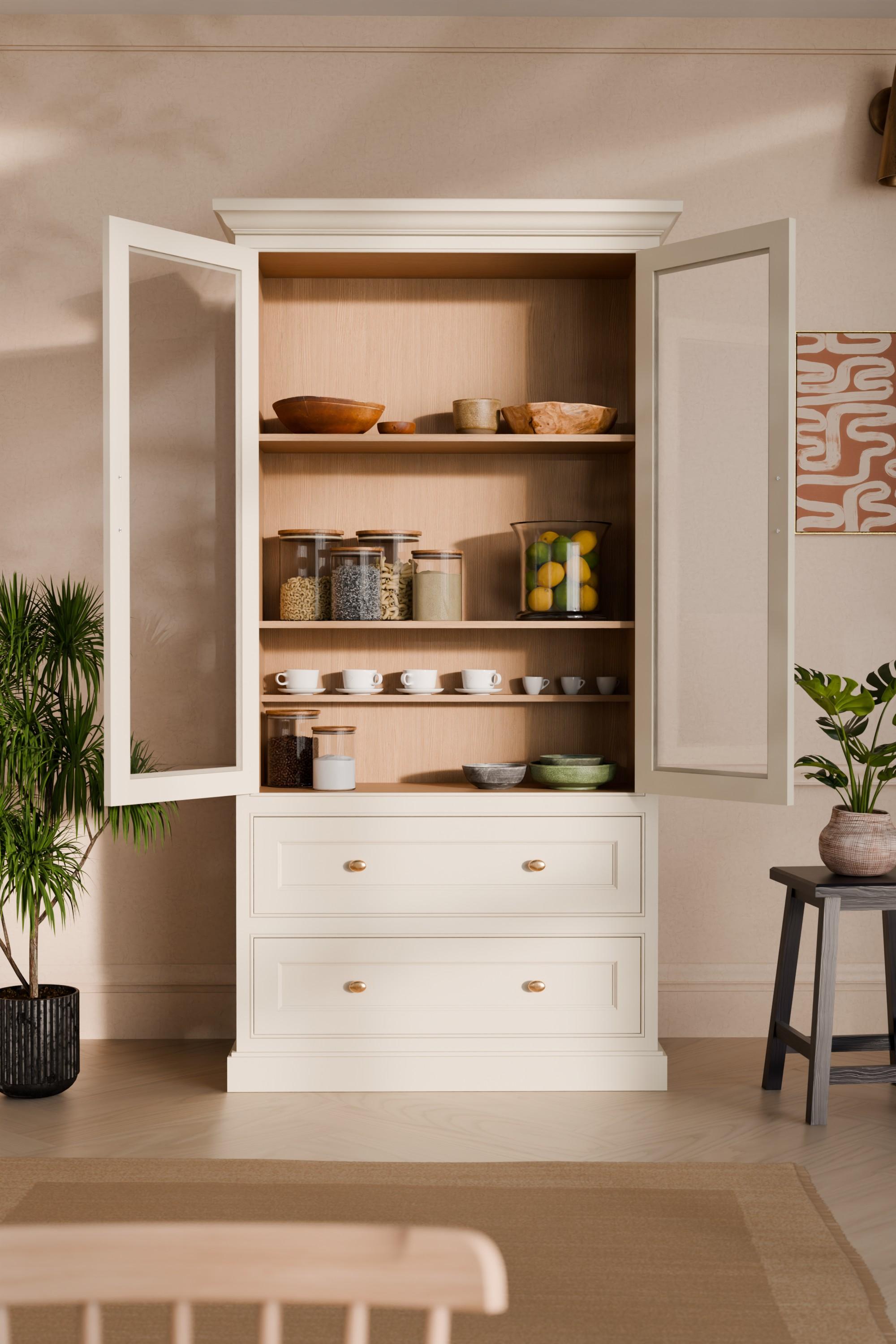 Anmer Double Shallow Display Larder
