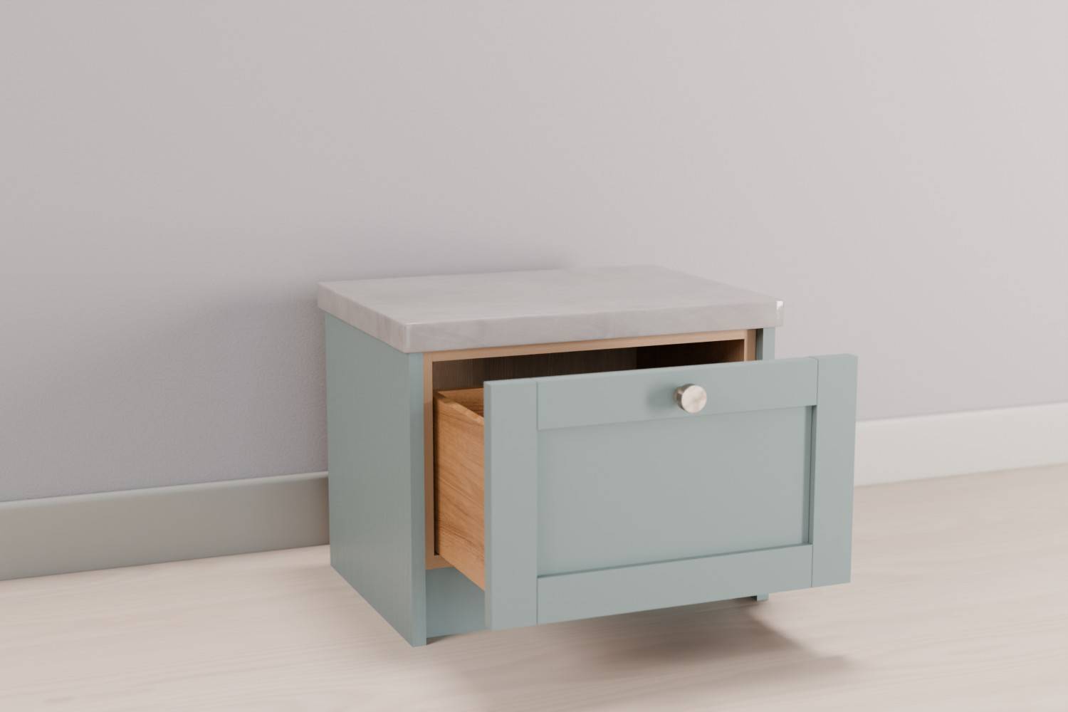 Single Drawer Bench Cabinet