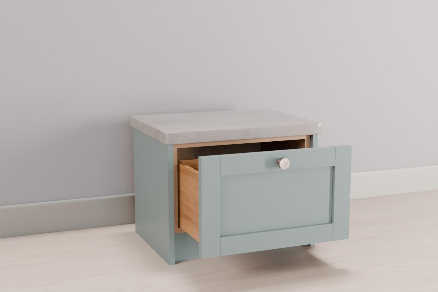 Single Drawer Bench Cabinet