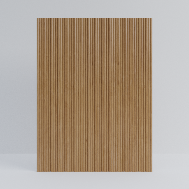 Oak Reeded End Panel