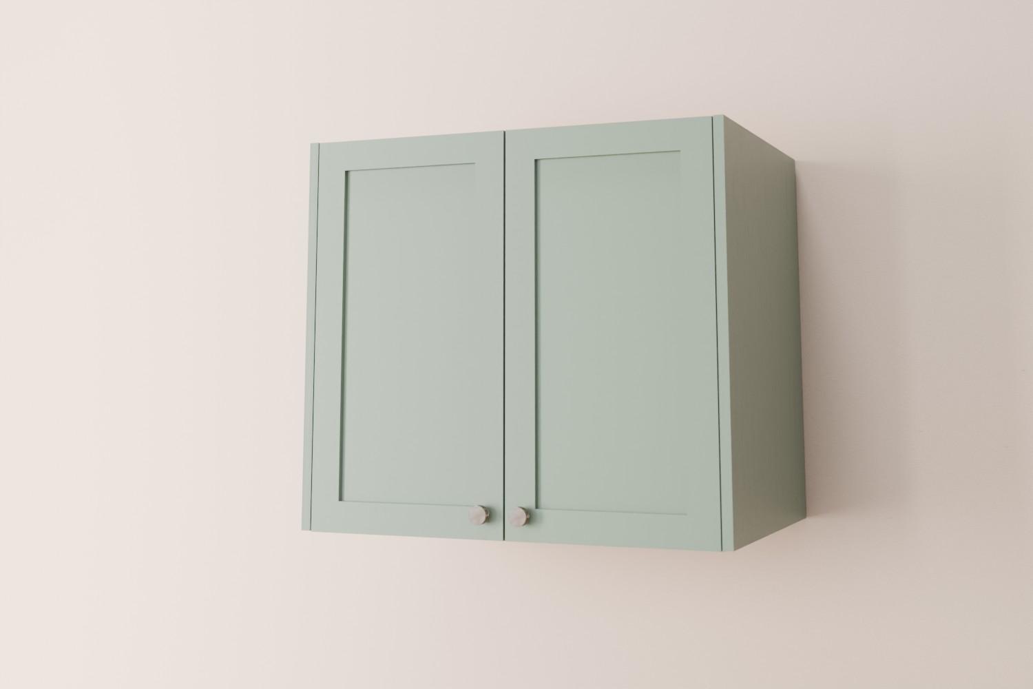 Double Fridge Top Cabinet