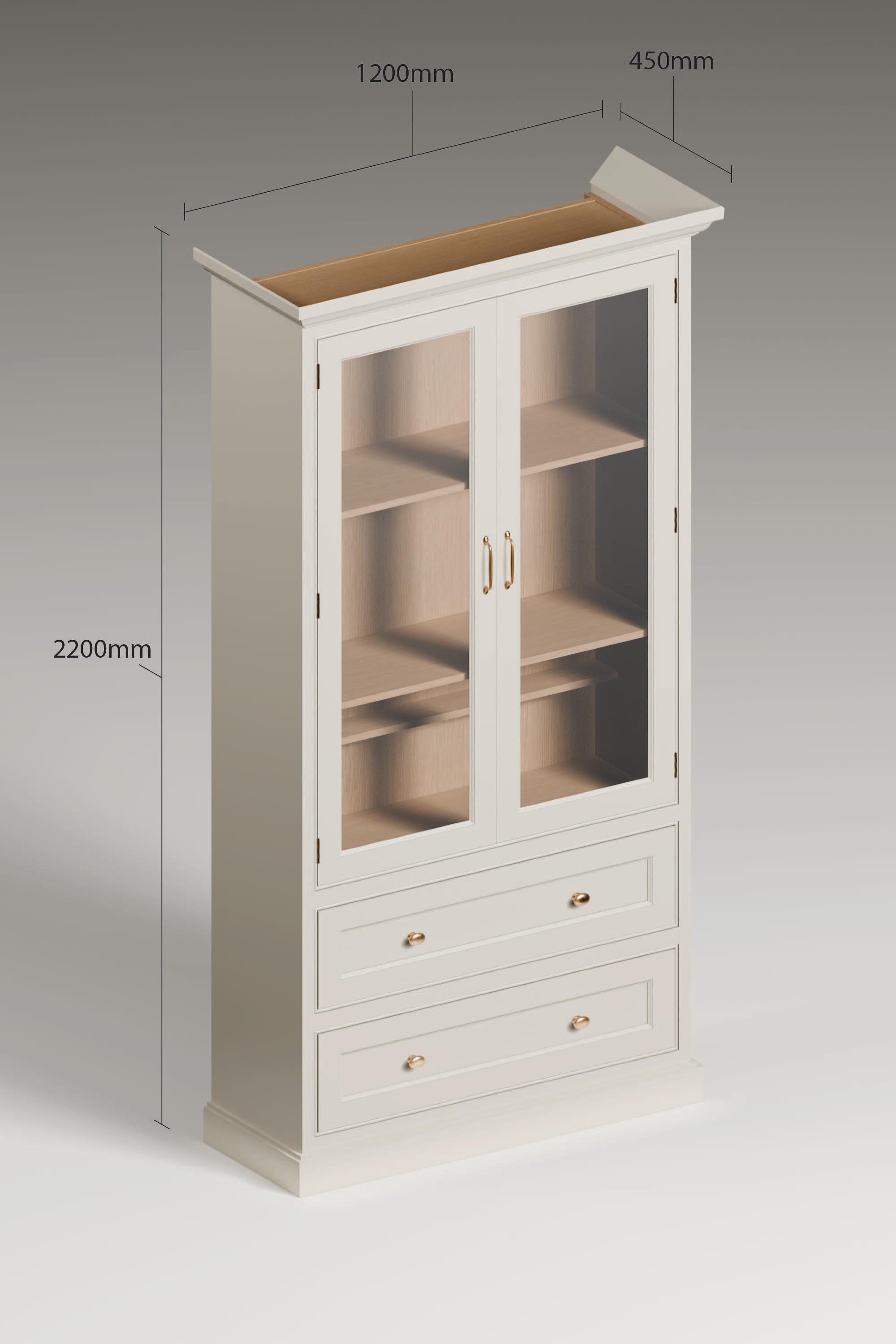 Anmer Double Shallow Display Larder