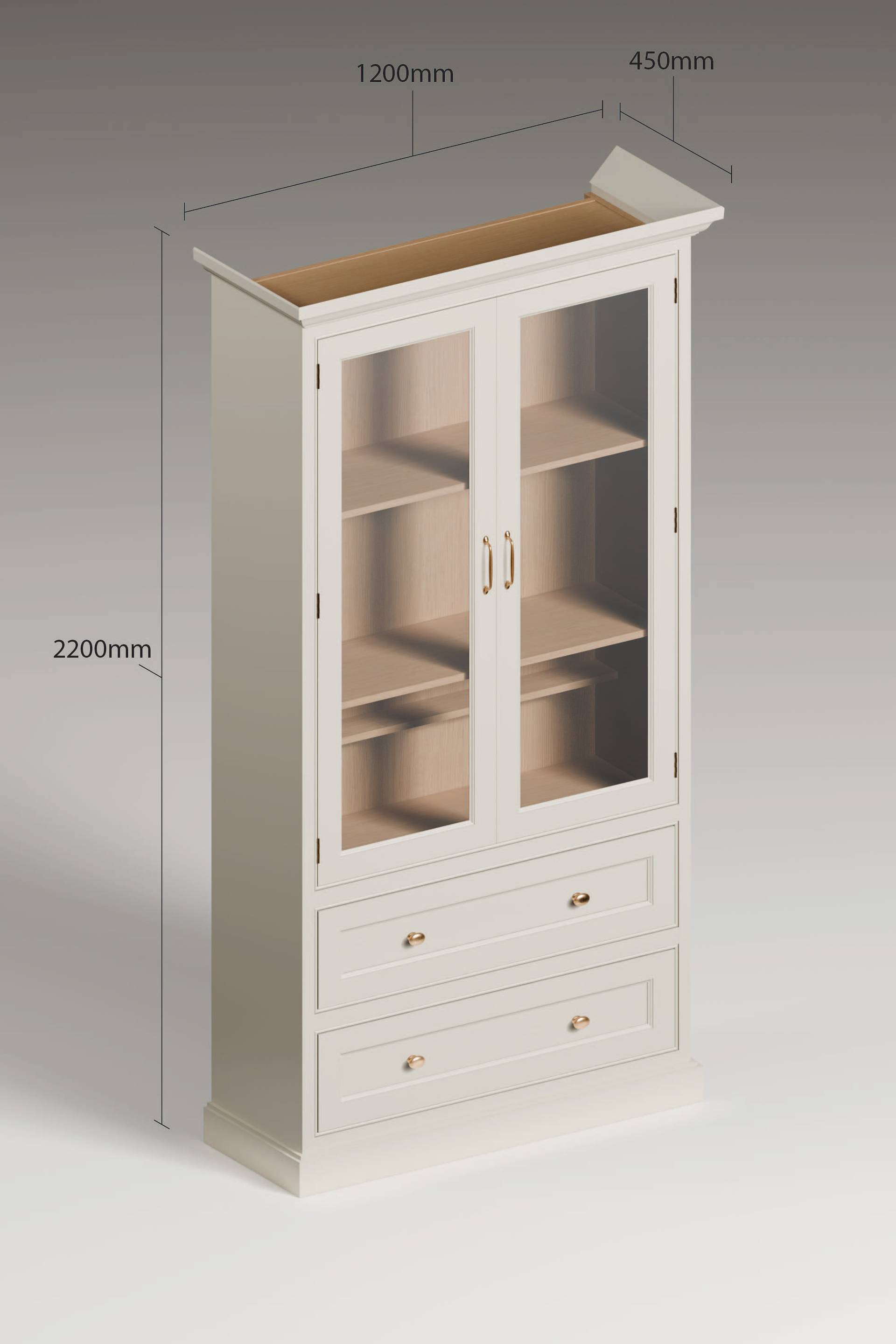 Anmer Double Shallow Display Larder