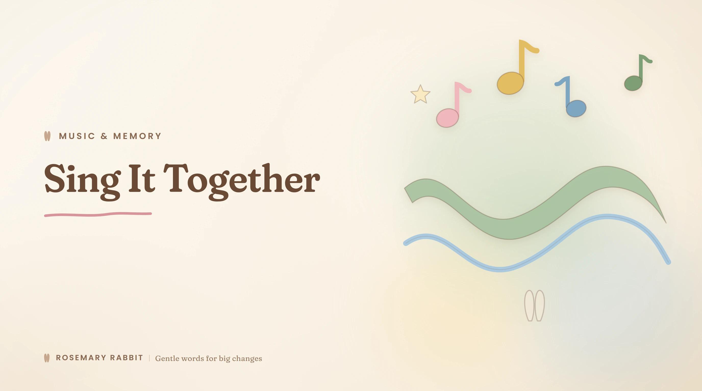 Sing It Together: Music, Kids and Dementia
