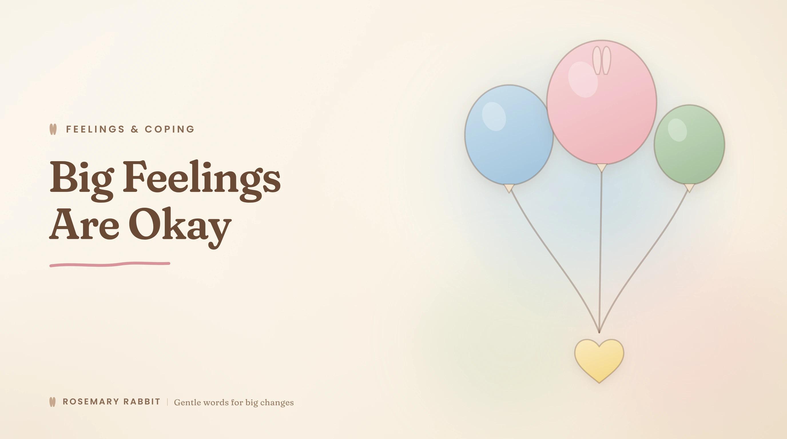 Big Feelings: Helping Kids Cope with Sadness, Frustration and Embarrassment