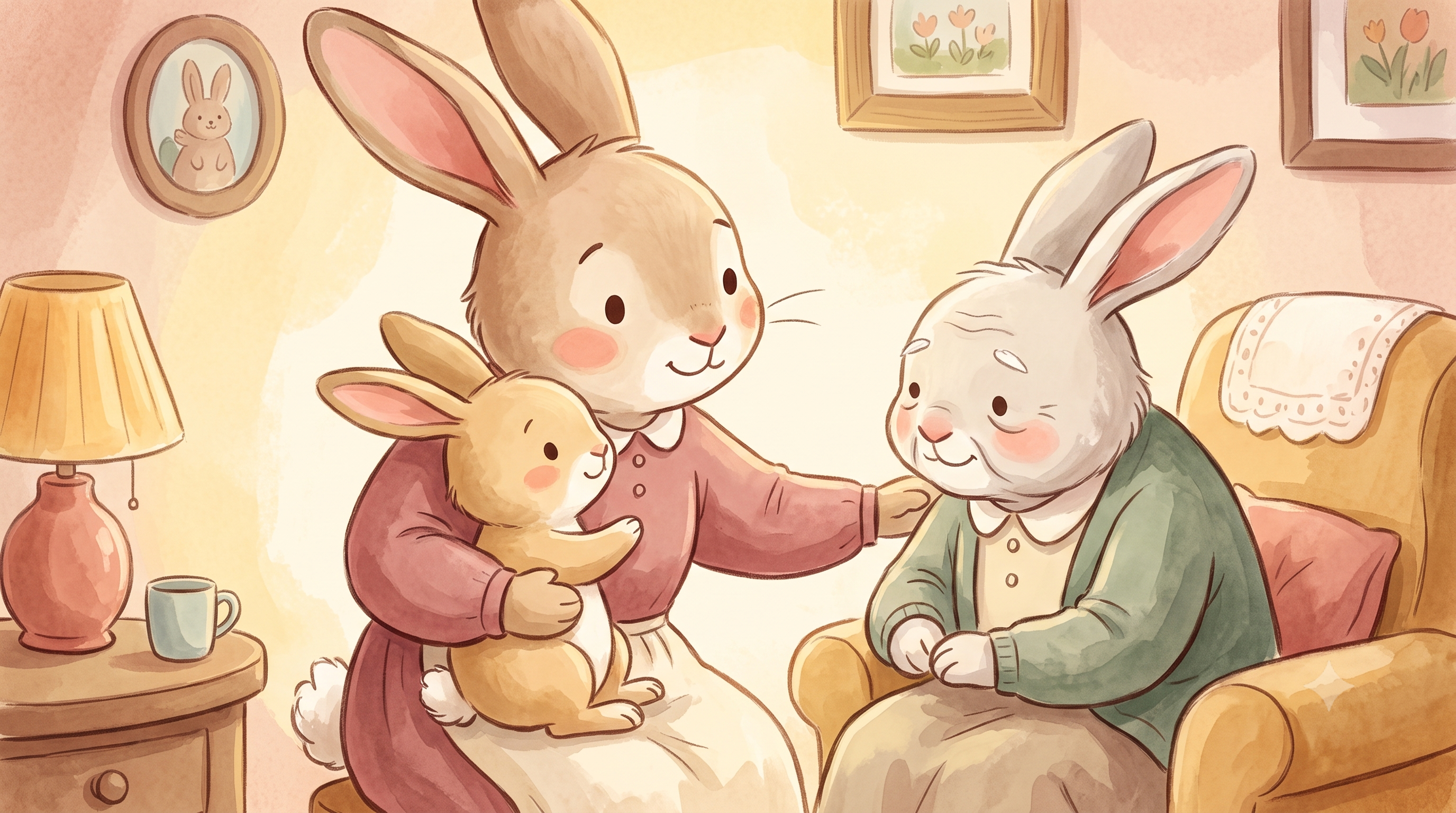 When a Parent Is Caregiving: Helping Kids Through the In-Between