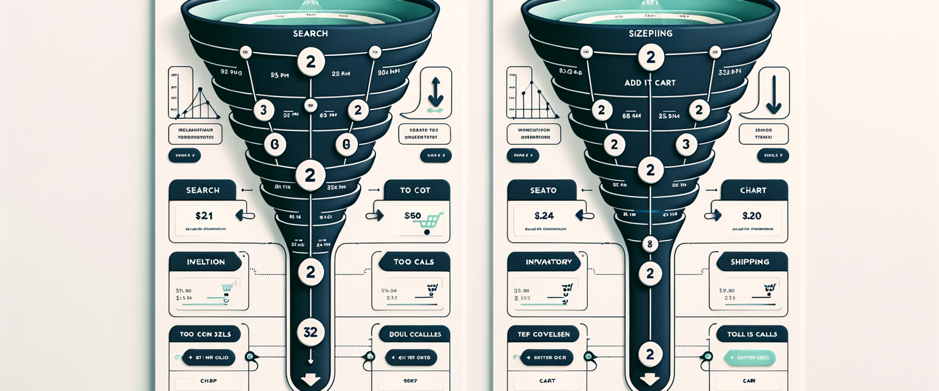 Diagram of legacy vs agentic funnel with annotated drop-offs and time-to-decision