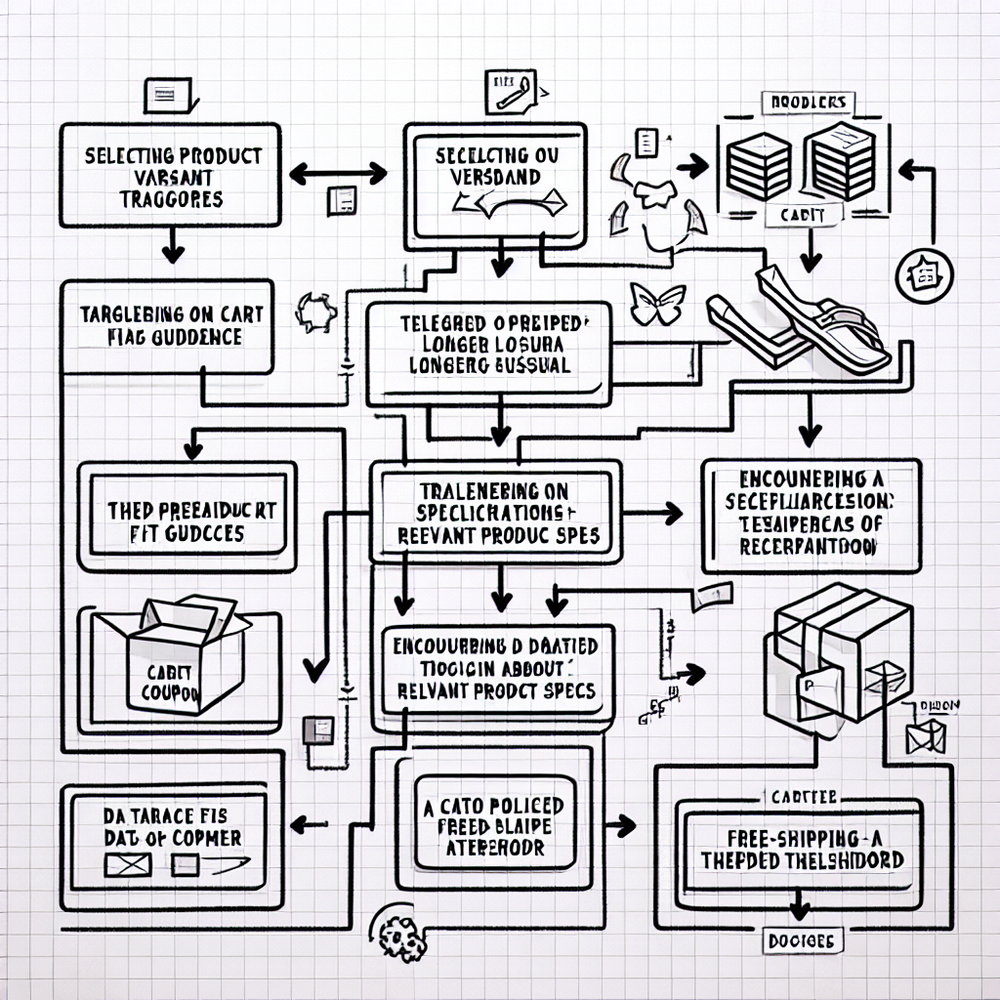 Trigger-to-response flow for assistant behaviors across pages.