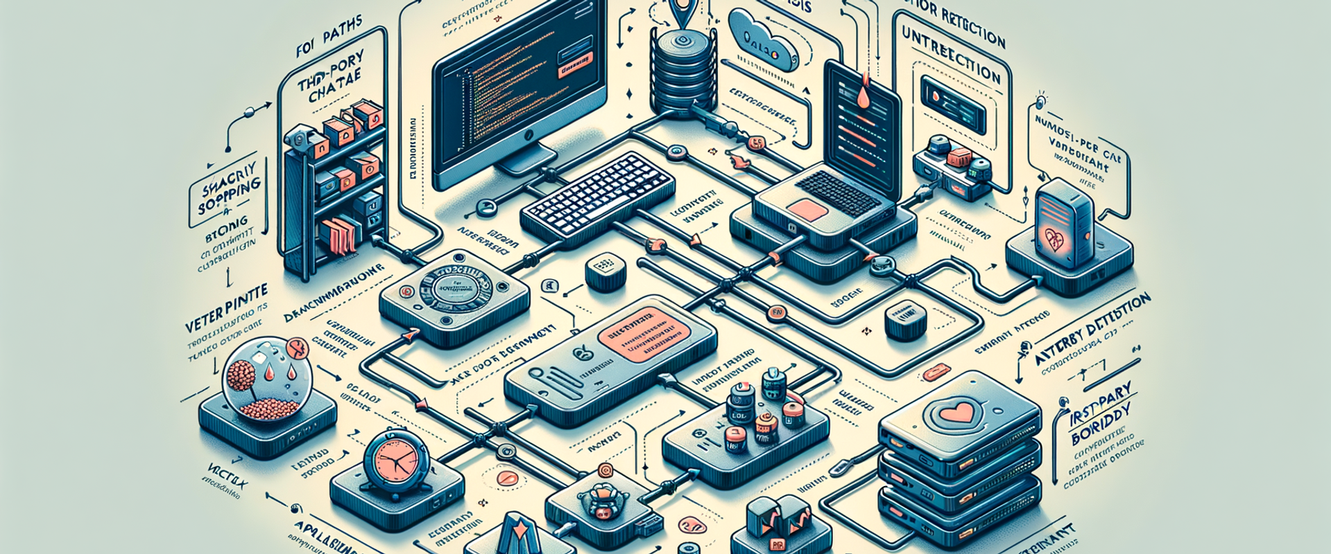 Diagram contrasting unsafe data sprawl with a first‑party, redacted agentic commerce flow.