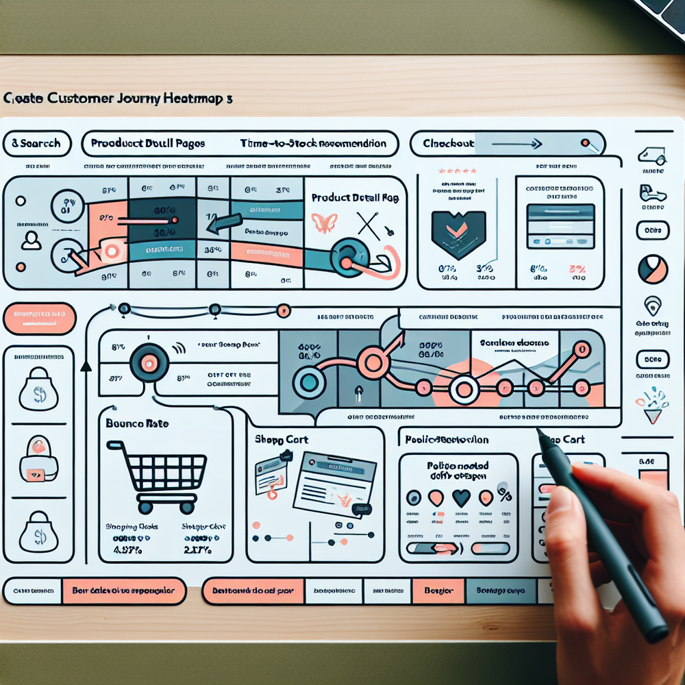 Customer journey friction heatmap highlighting where assistants can help