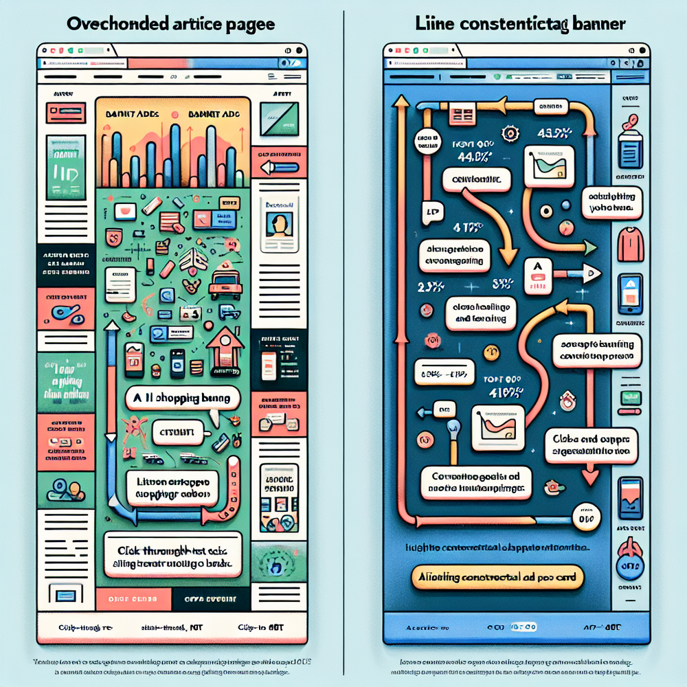 Heatmap comparison: low banner engagement vs. high AI chat contextual ad engagement