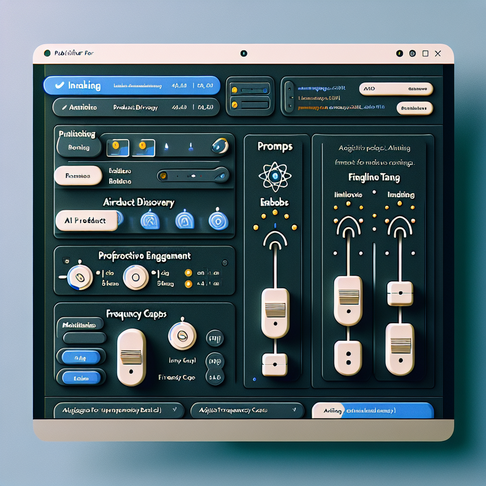 Configuration UI showing setup steps, feature toggles, and the install snippet.