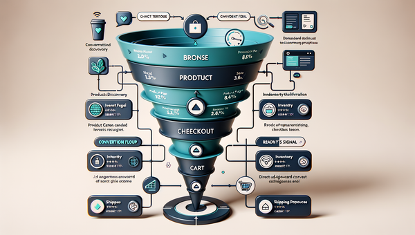 Diagram comparing traditional funnel vs agentic readiness-driven flow with signal checks.