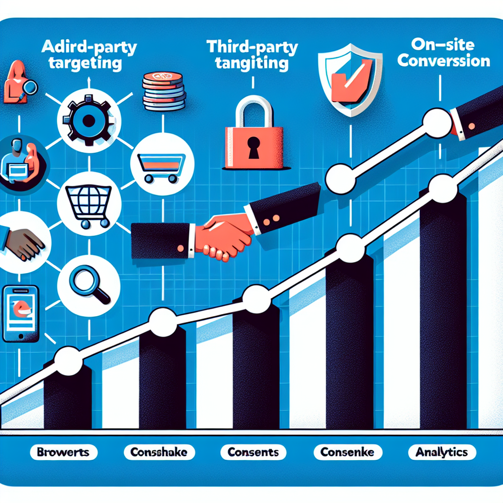 Visual comparison of cookie-based targeting decline versus on‑site conversion gains.