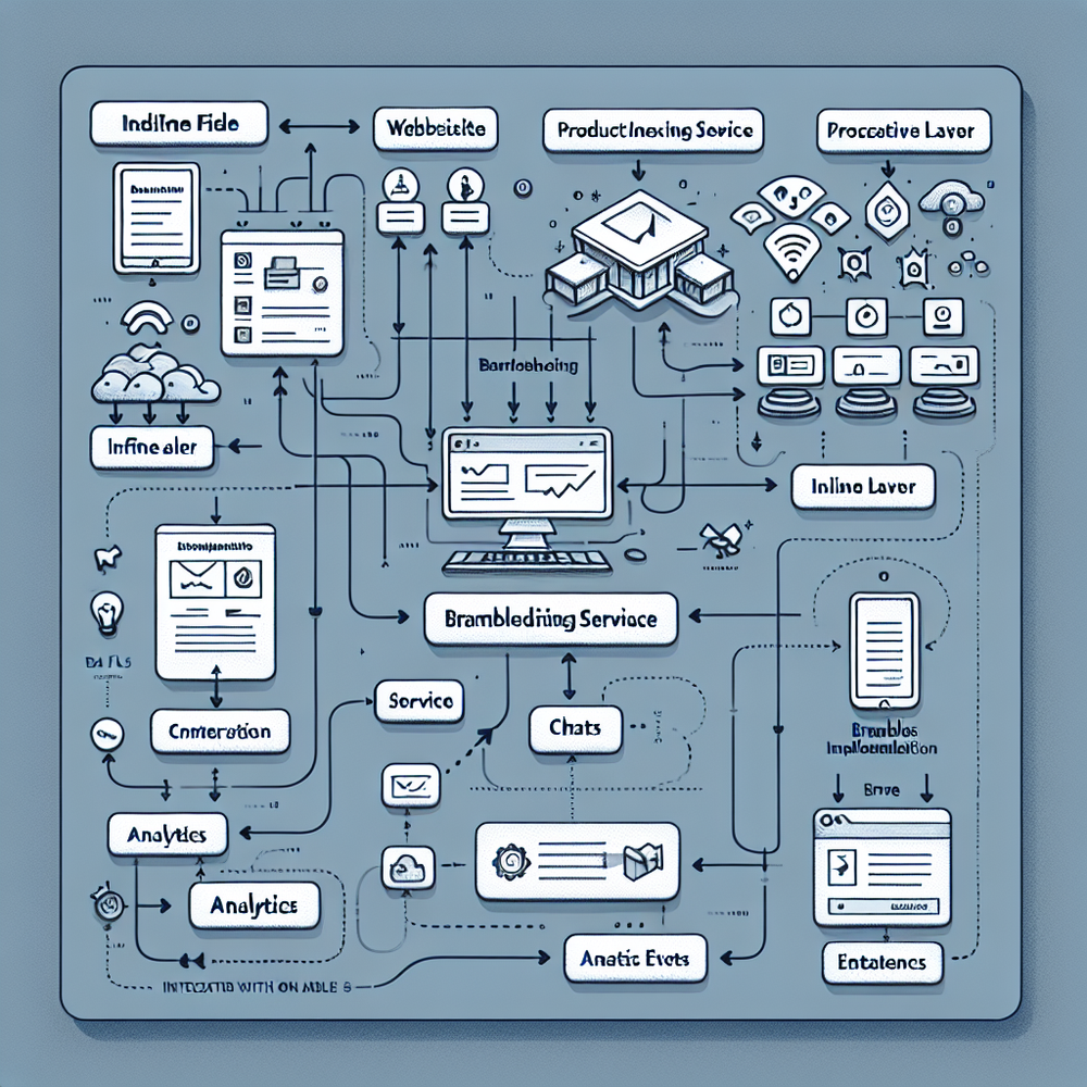 Architecture diagram: feeds, indexing, inference, and UI surfaces