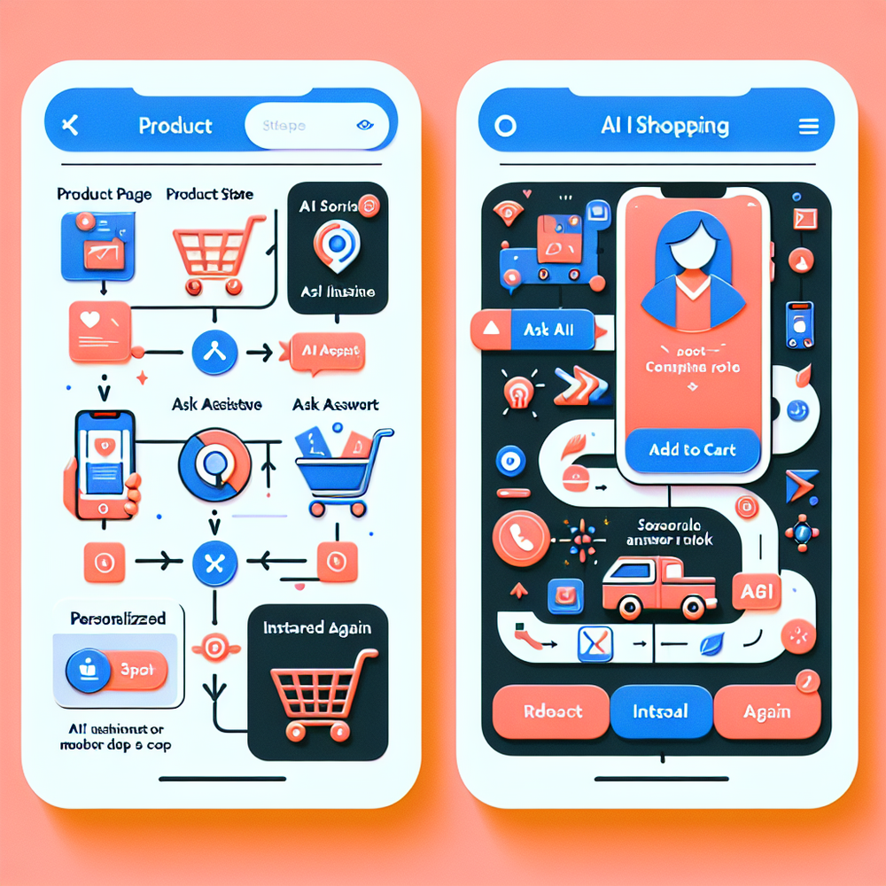 Side-by-side UX flow showing on-site widget vs external app with friction points labeled.