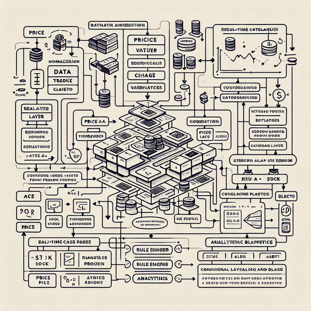 Architecture view of Brambles.ai price tracking and deal discovery pipeline.