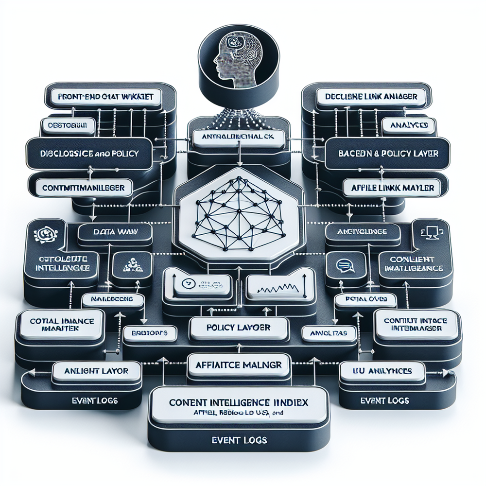 Architecture showing Brambles.ai’s disclosure and policy layer inside the commerce stack.