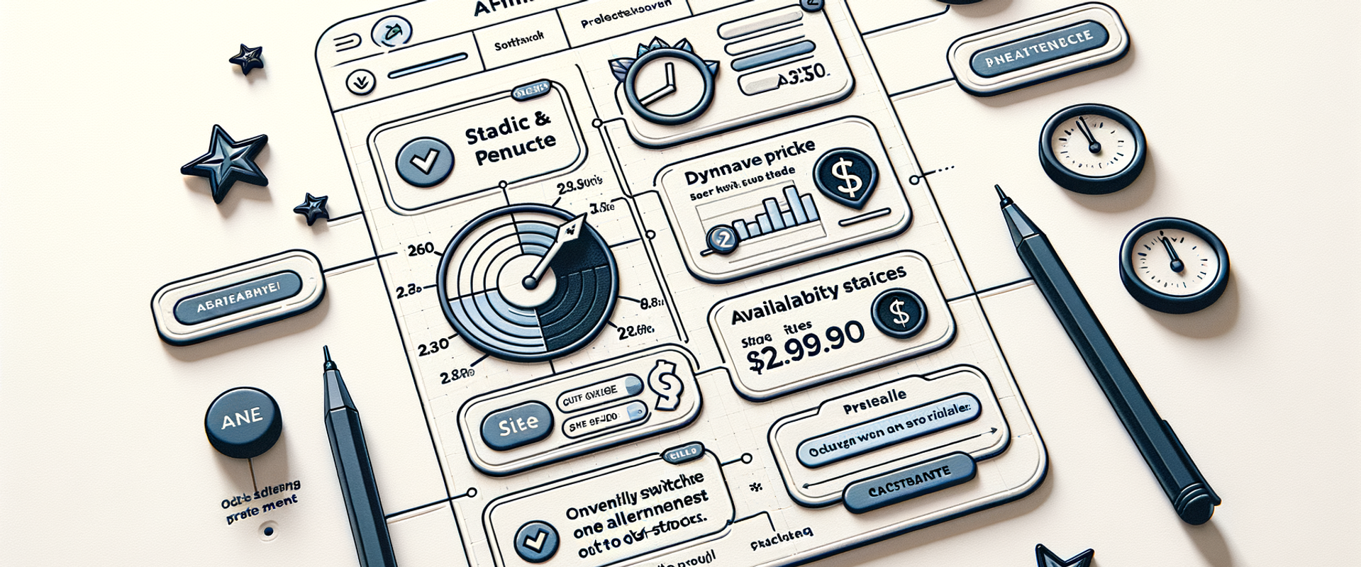 Diagram of common affiliate UX issues and where AI can intervene.