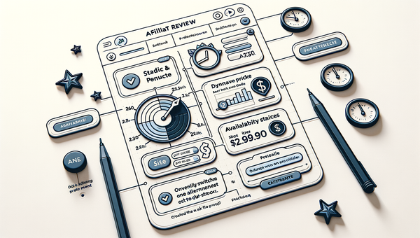 Diagram of common affiliate UX issues and where AI can intervene.