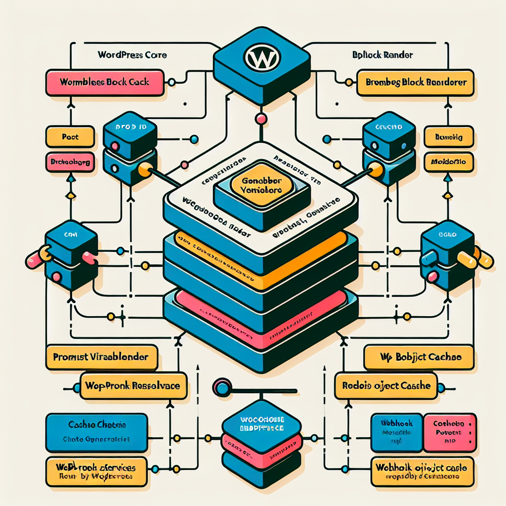 Systems view of the Brambles.ai plugin layers and their interactions with WordPress, Redis, WooCommerce, and Brambles services.