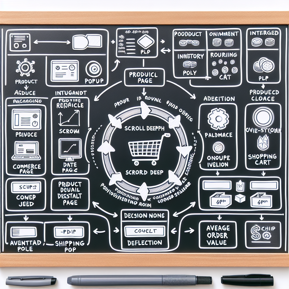 Unified assistant architecture spanning PLP, PDP, and cart with data sources and triggers.
