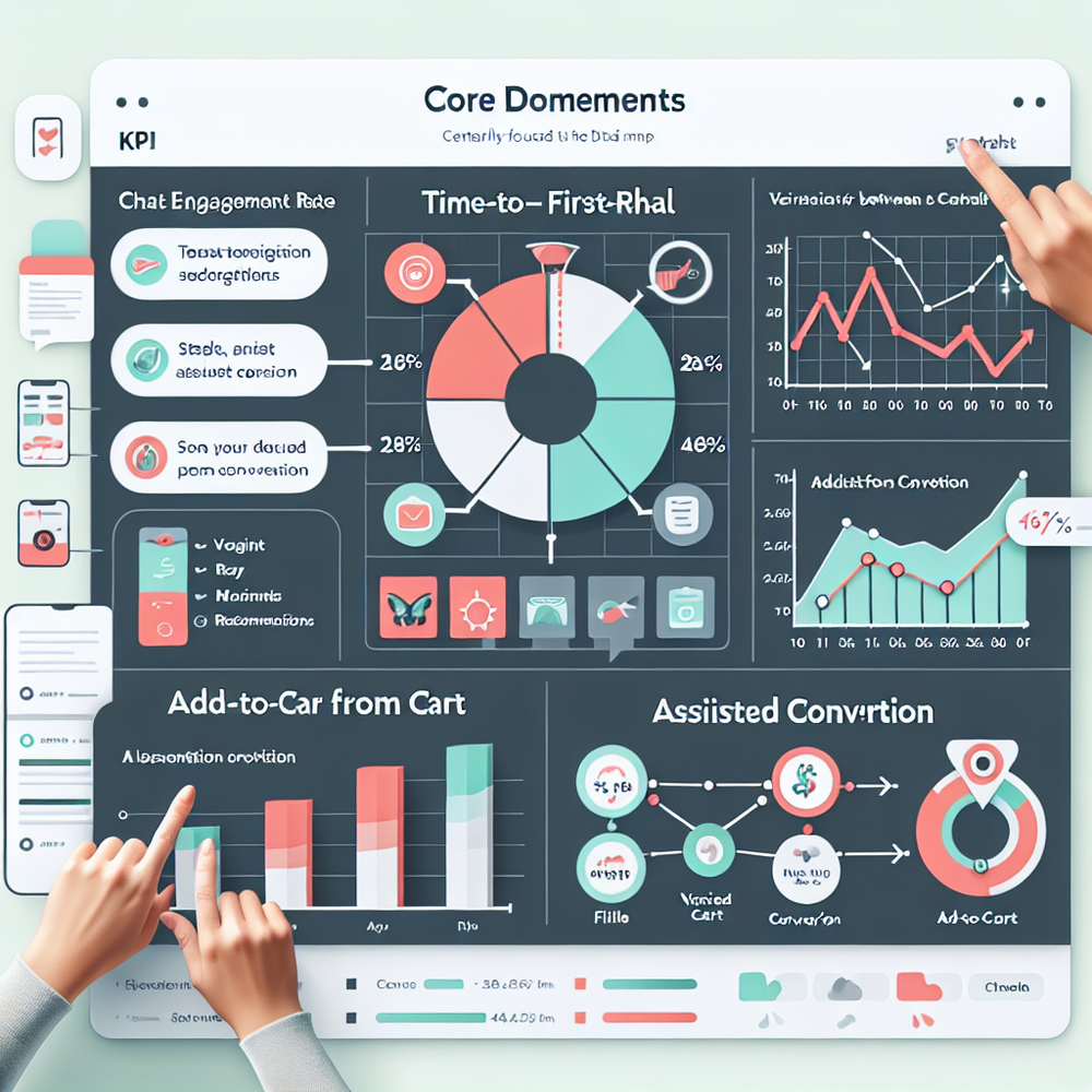 Analytics dashboard for conversational product discovery KPIs