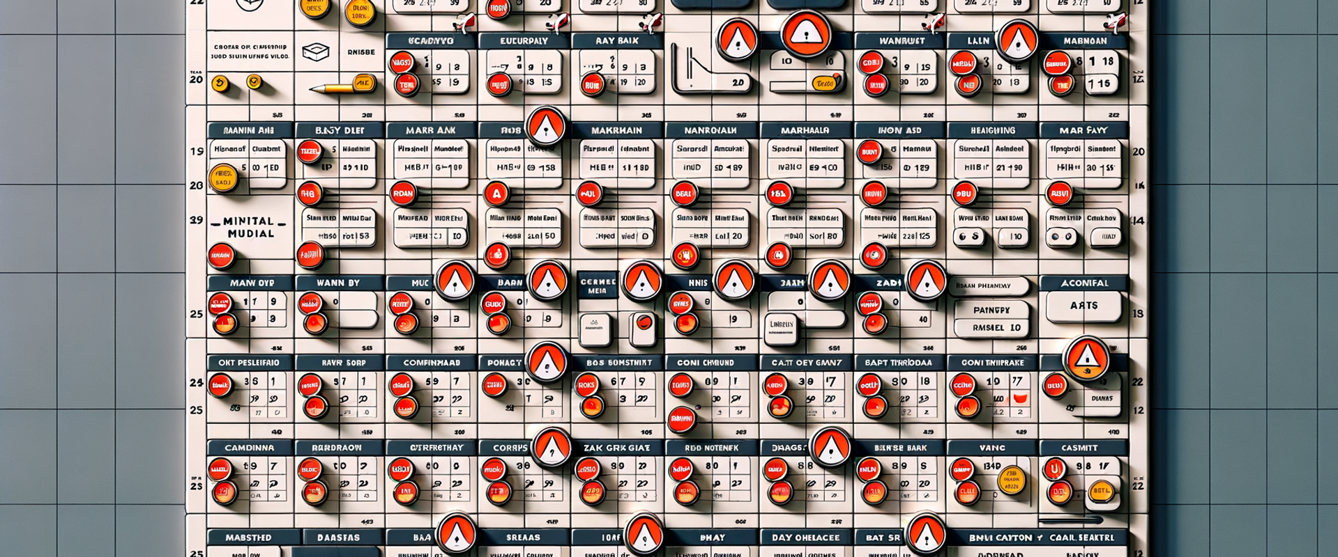 Marketing calendar audit showing conflicts and regional cultural hooks.