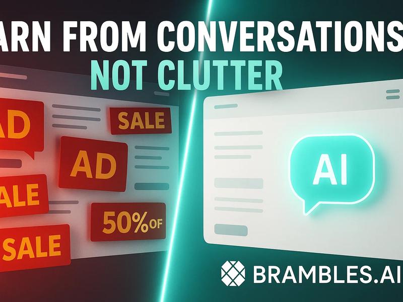 Conversational commerce illustration