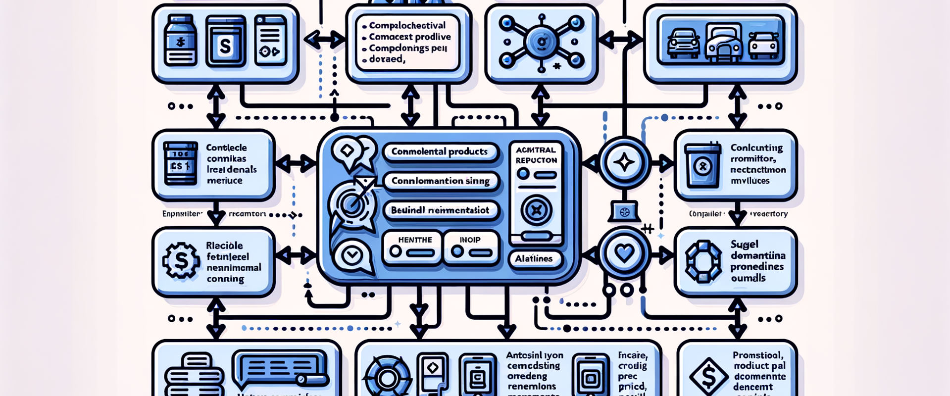 Architecture of a contextual recommendation engine that ingests intent and outputs targeted complements and bundles.