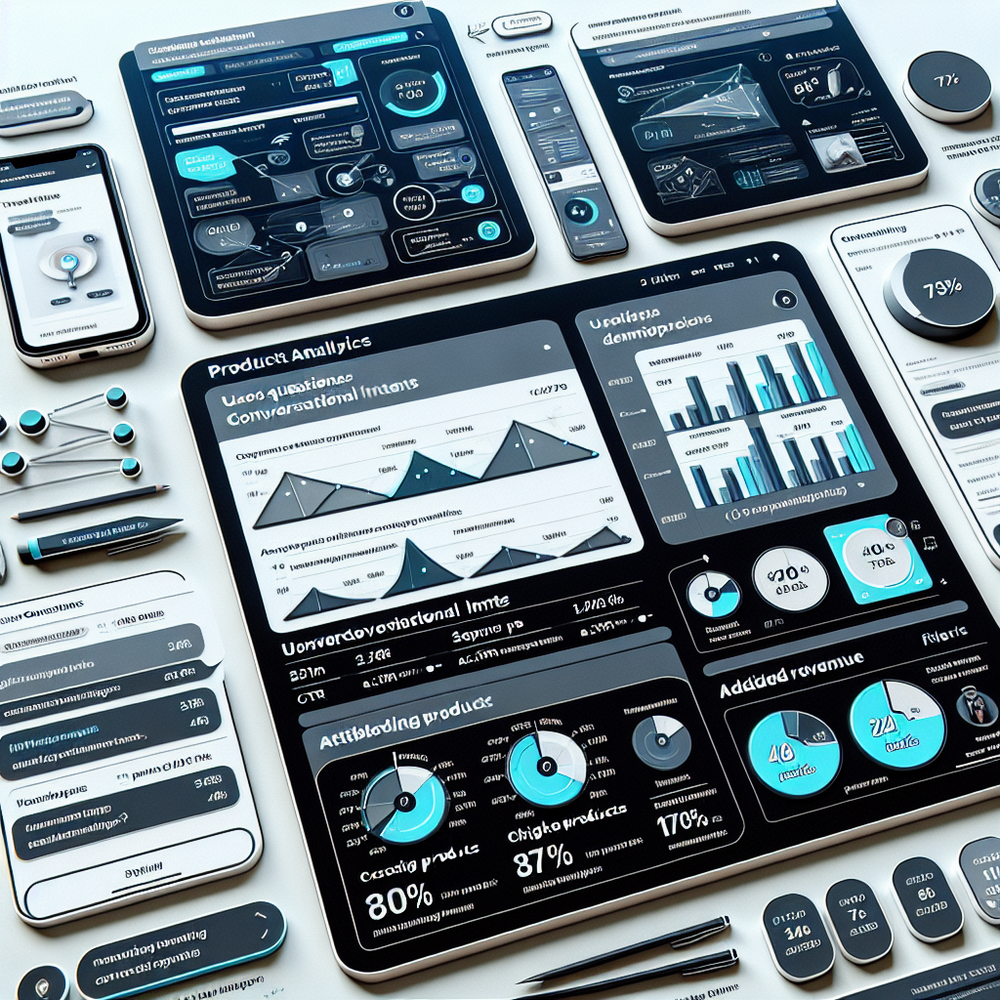 Intent-to-revenue view mapping conversations to clicks, carts, and orders.