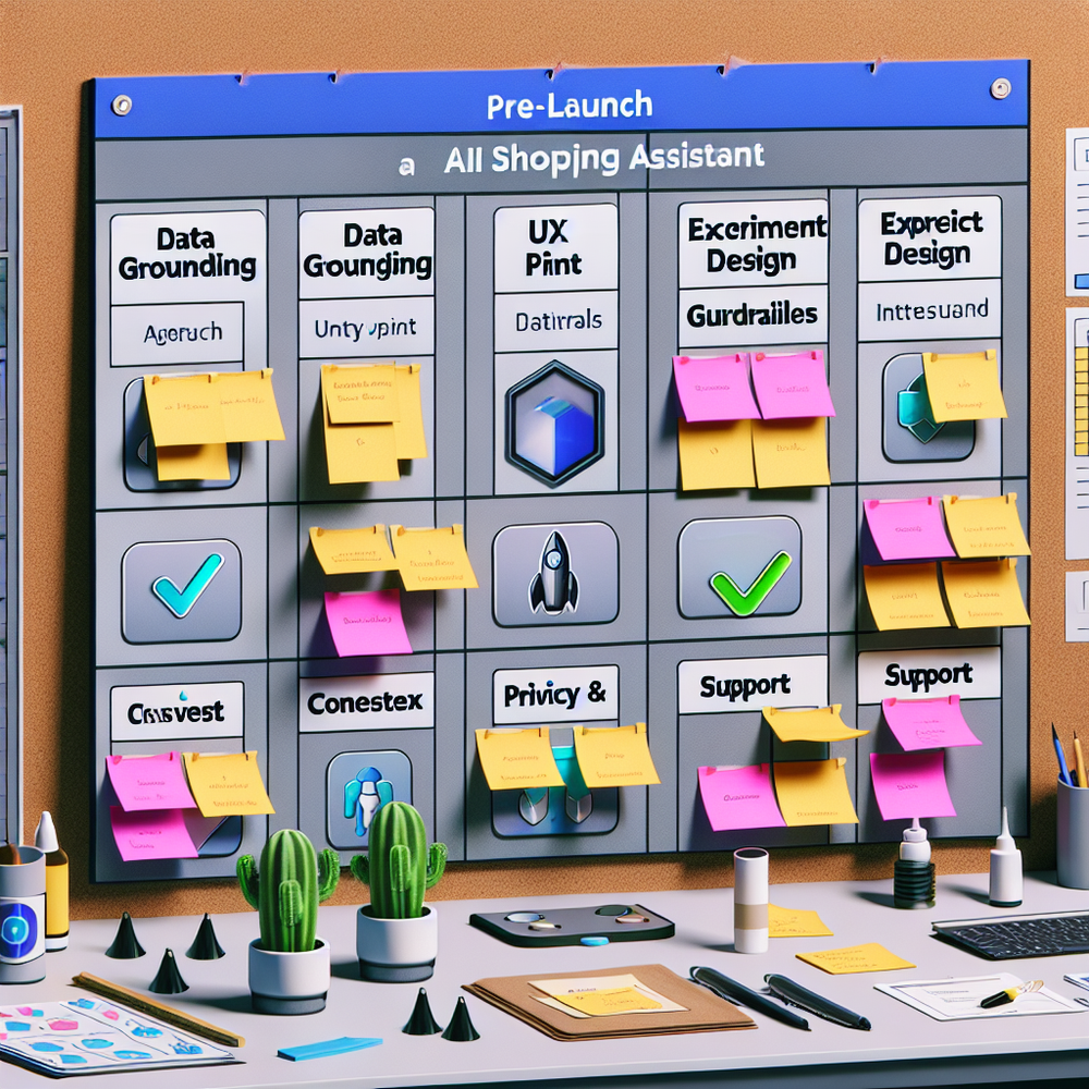 Pre‑launch checklist for a retail AI assistant
