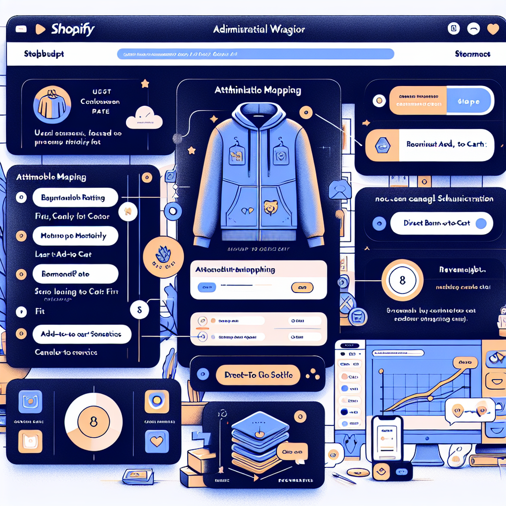 Brambles.ai Shopify setup wizard with attribute mapping and chat preview