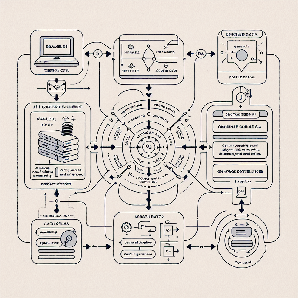 Diagram of Brambles.ai’s indexing and Q&A pipeline feeding AI Overviews.