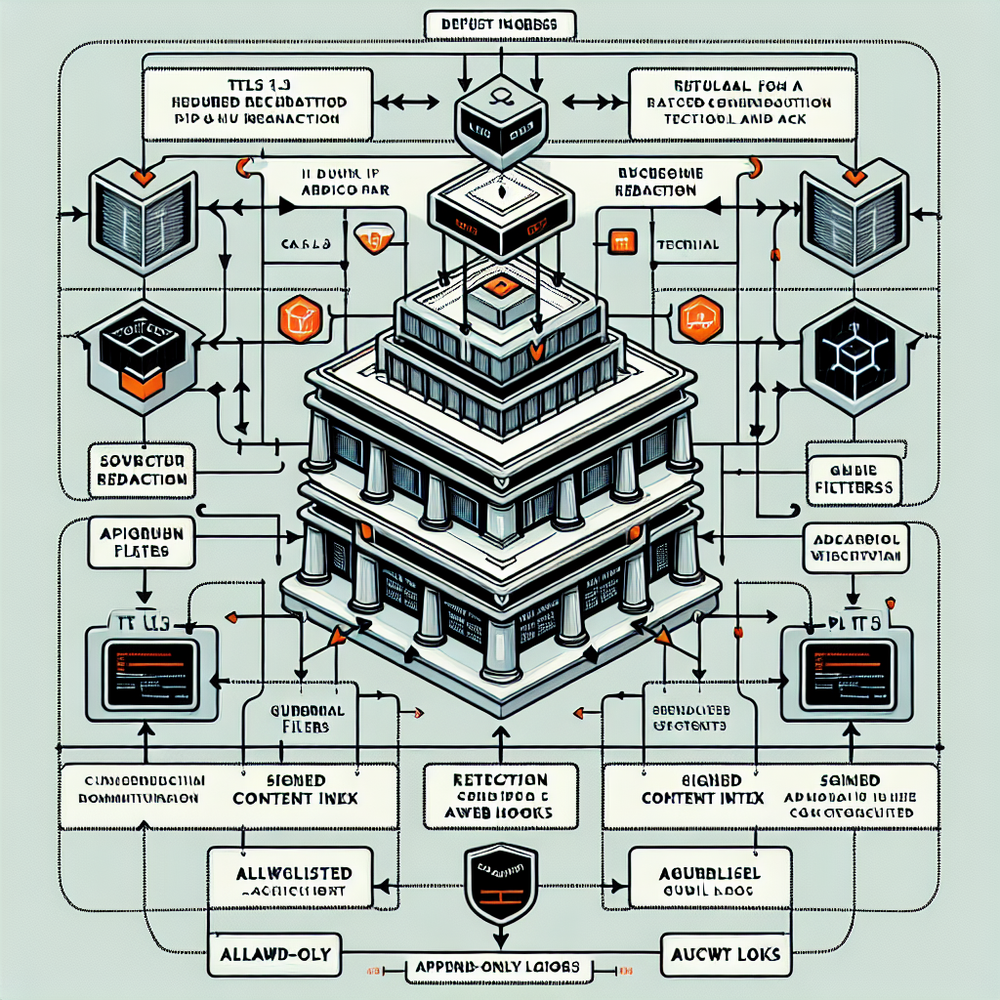 Architecture of Brambles.ai’s secure agentic commerce flow with redaction, retrieval, guardrails, and signed actions.