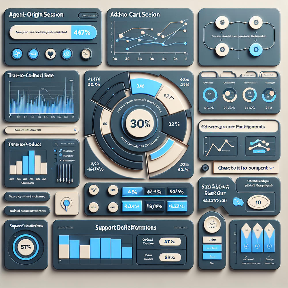 KPI dashboard tracking agent-origin performance
