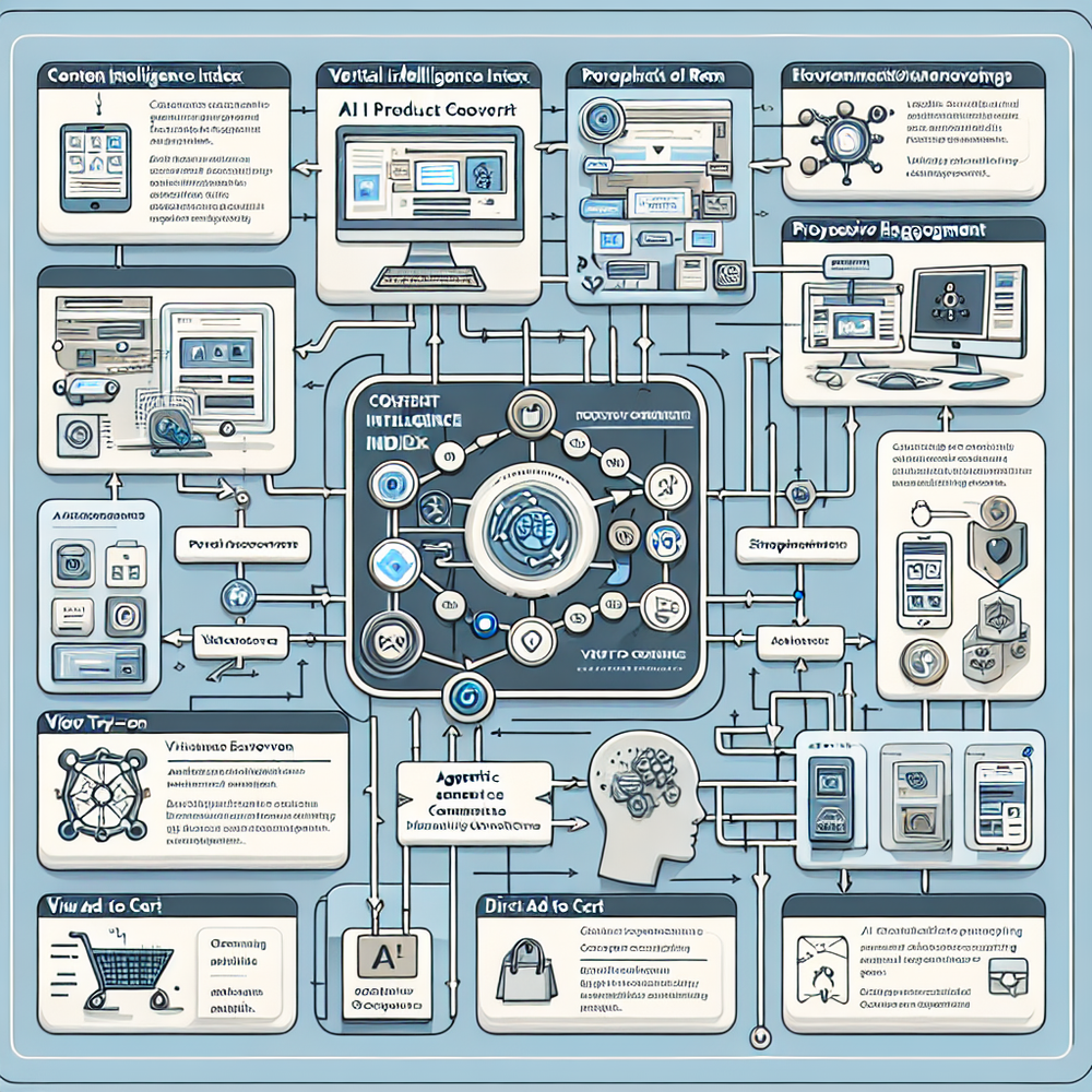 Architecture view of Brambles.ai’s agentic stack mapping user intent to actions, cart, AR, and service.
