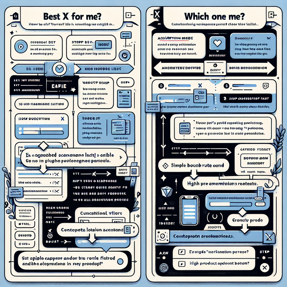 UX comparison of a static best-of list against an intent-driven guided flow.