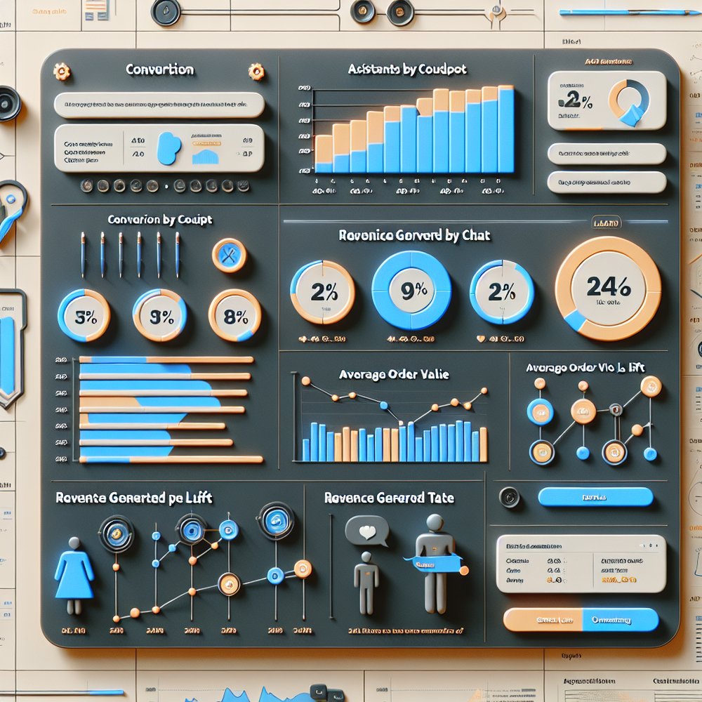 ROI dashboard highlighting assisted vs. control performance and experiment results.