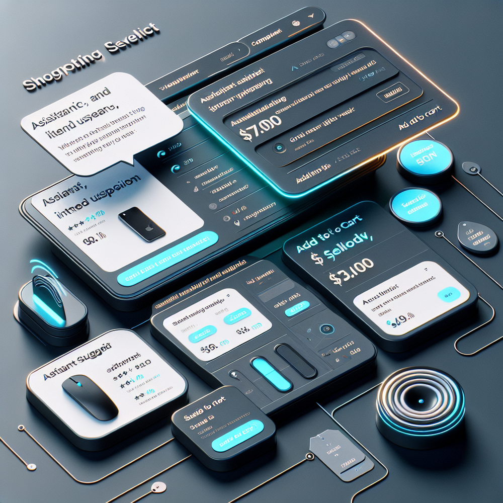 Realistic PDP with an assistant suggesting two in‑stock matches and inline Add to Cart actions.