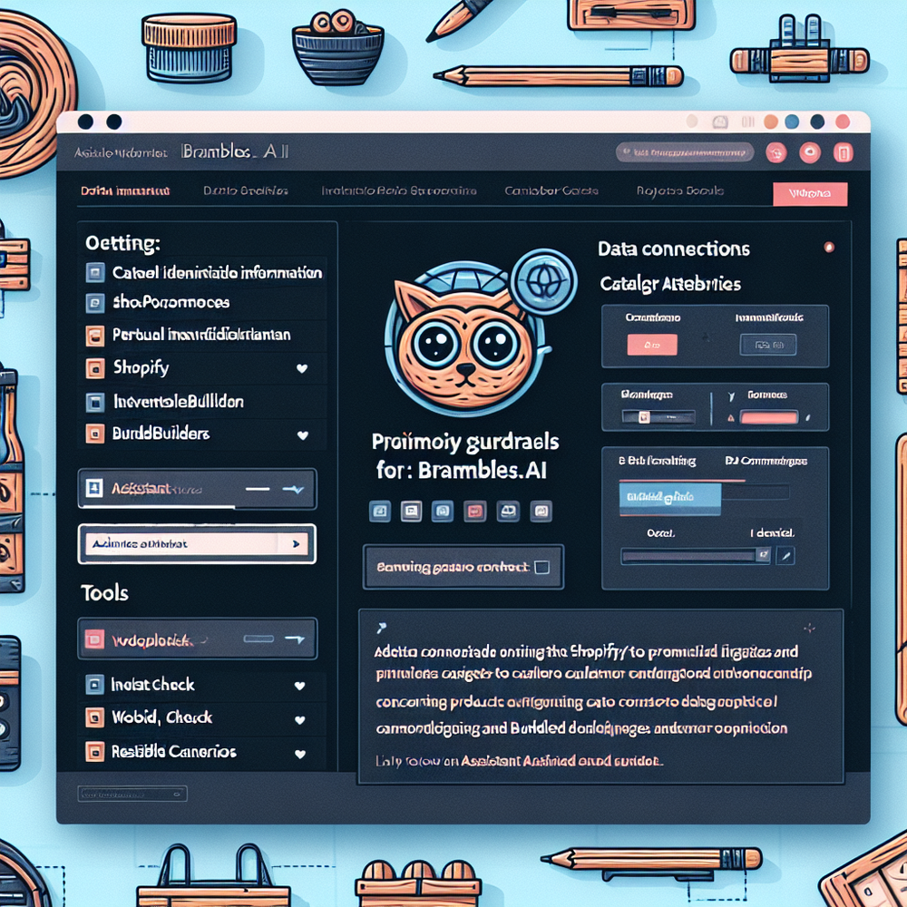 Brambles.ai WordPress plugin configuration with catalog mapping, tools, and policy guardrails.