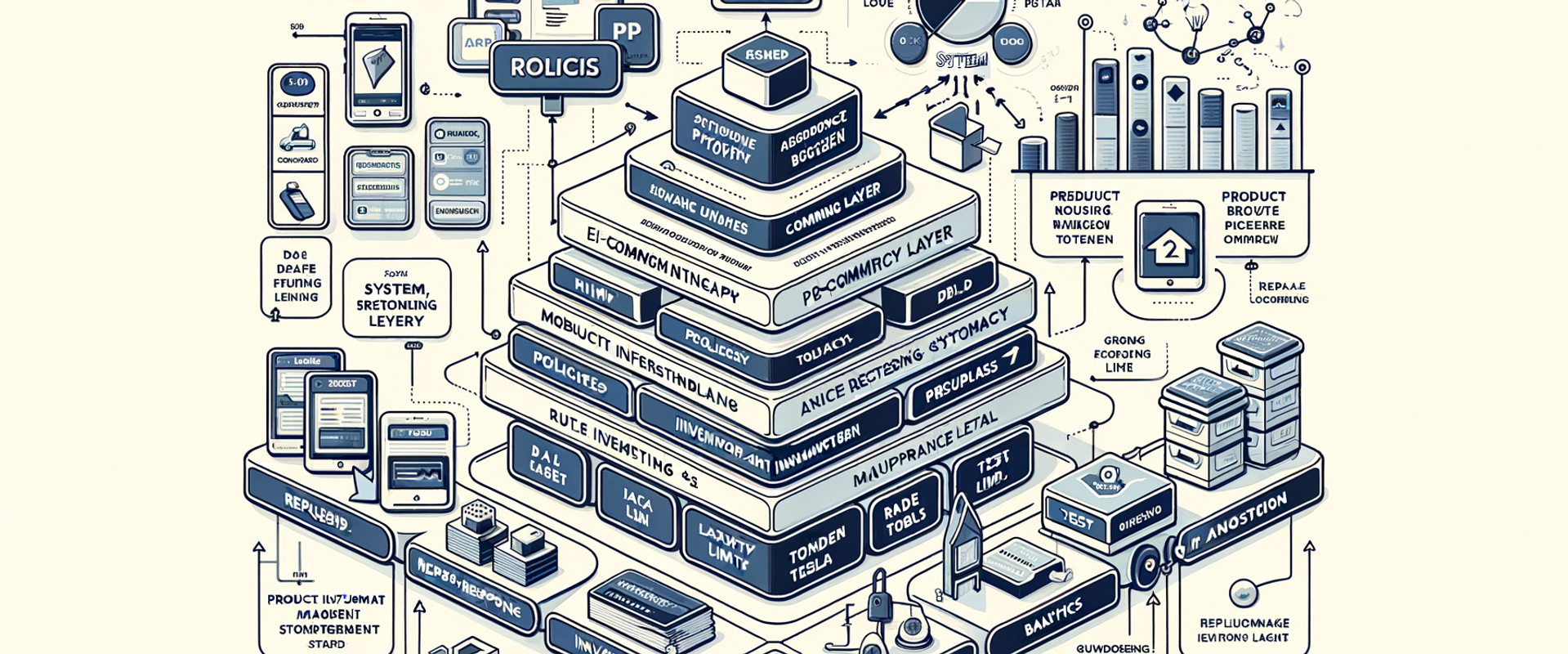 Agentic commerce architecture with tools and guardrails