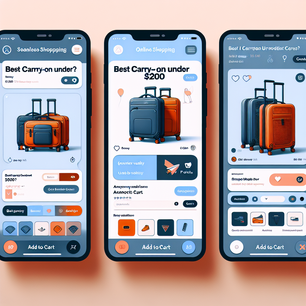 Mobile flow from conversational query to product cards and seamless handoff into the retailer’s cart.