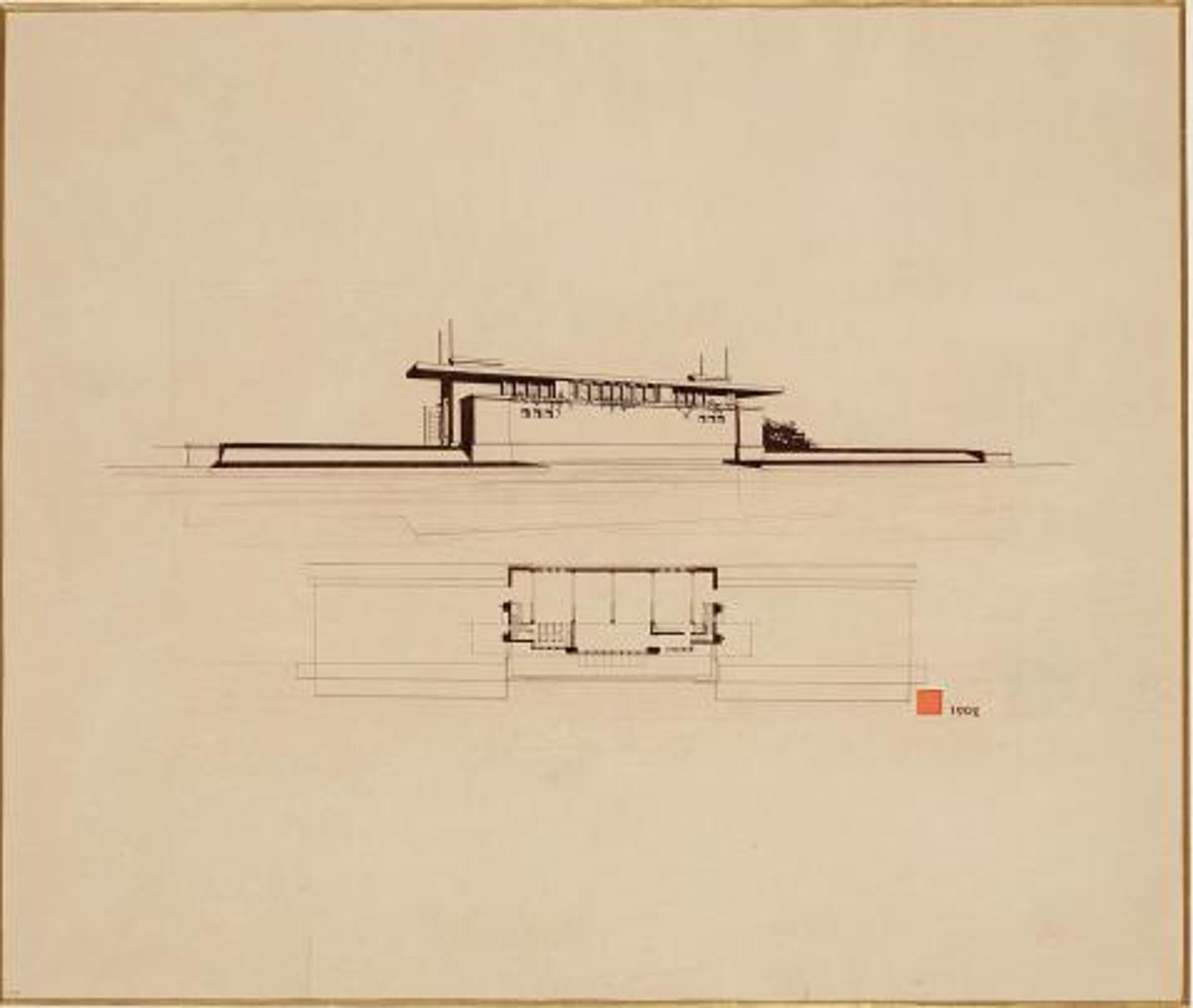 Frank Lloyd Wright  Architectural Drawings by Frank Lloyd Wright