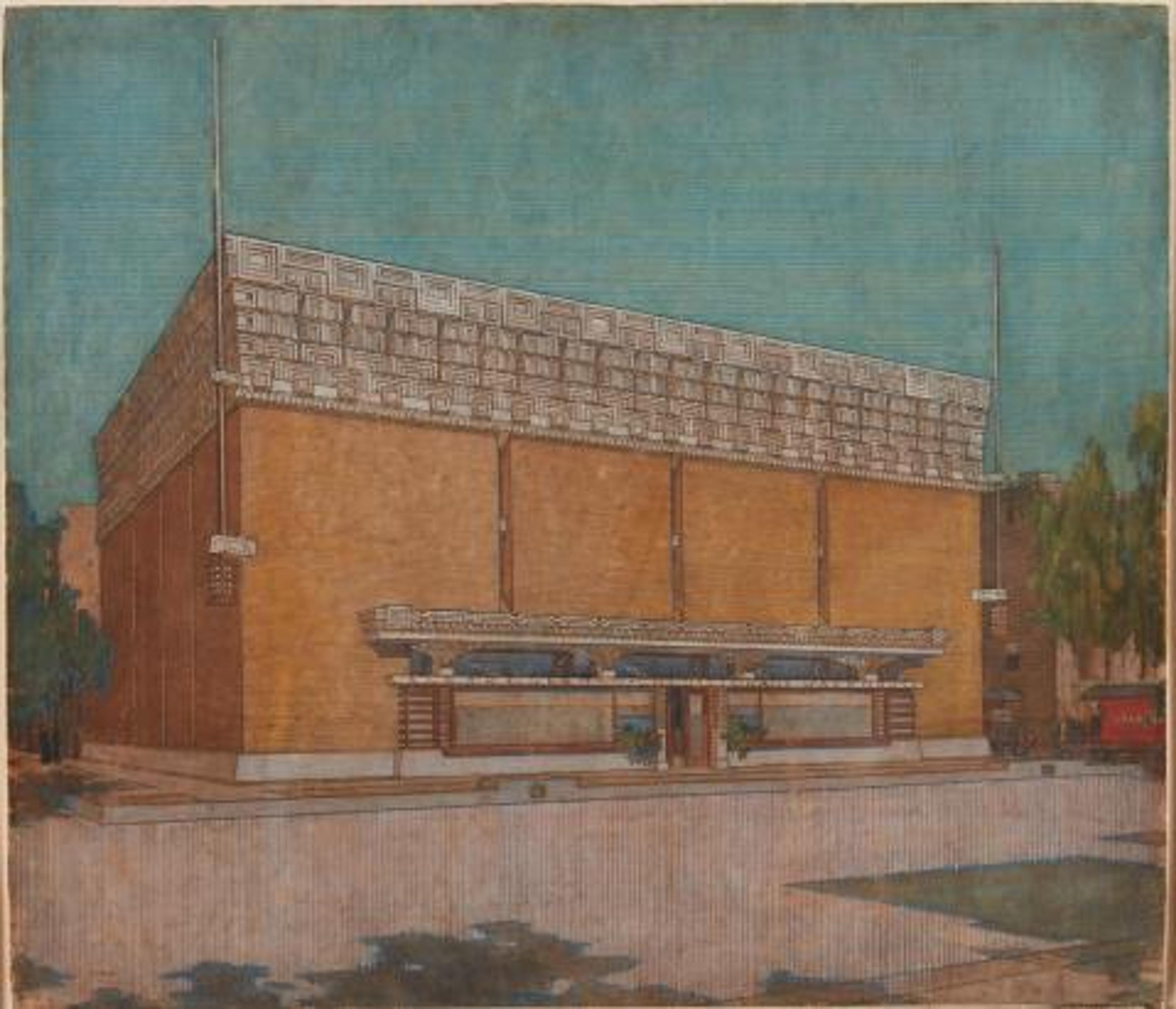 Frank Lloyd Wright  Architectural Drawings by Frank Lloyd Wright